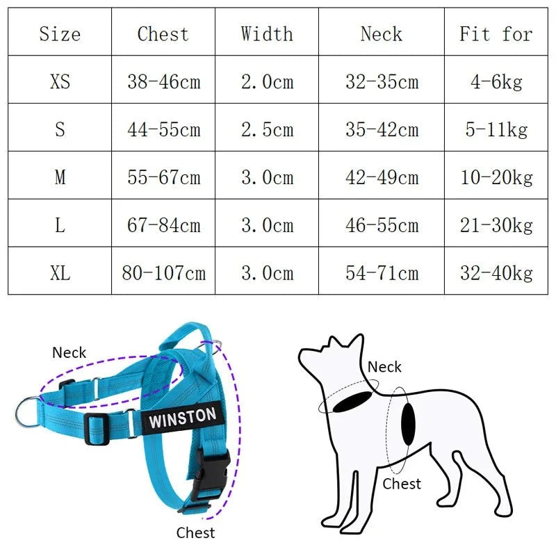Reflective Adjustable Dog Harness – RouteCore™
