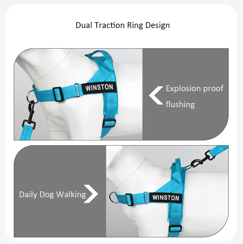 Reflective Adjustable Dog Harness – RouteCore™