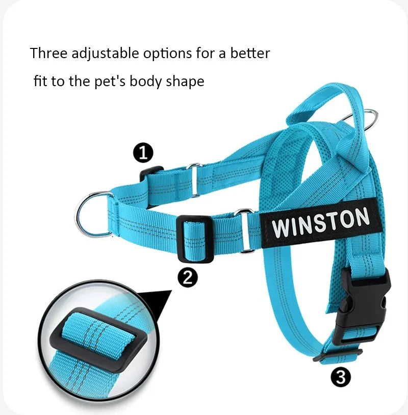 Reflective Adjustable Dog Harness – RouteCore™