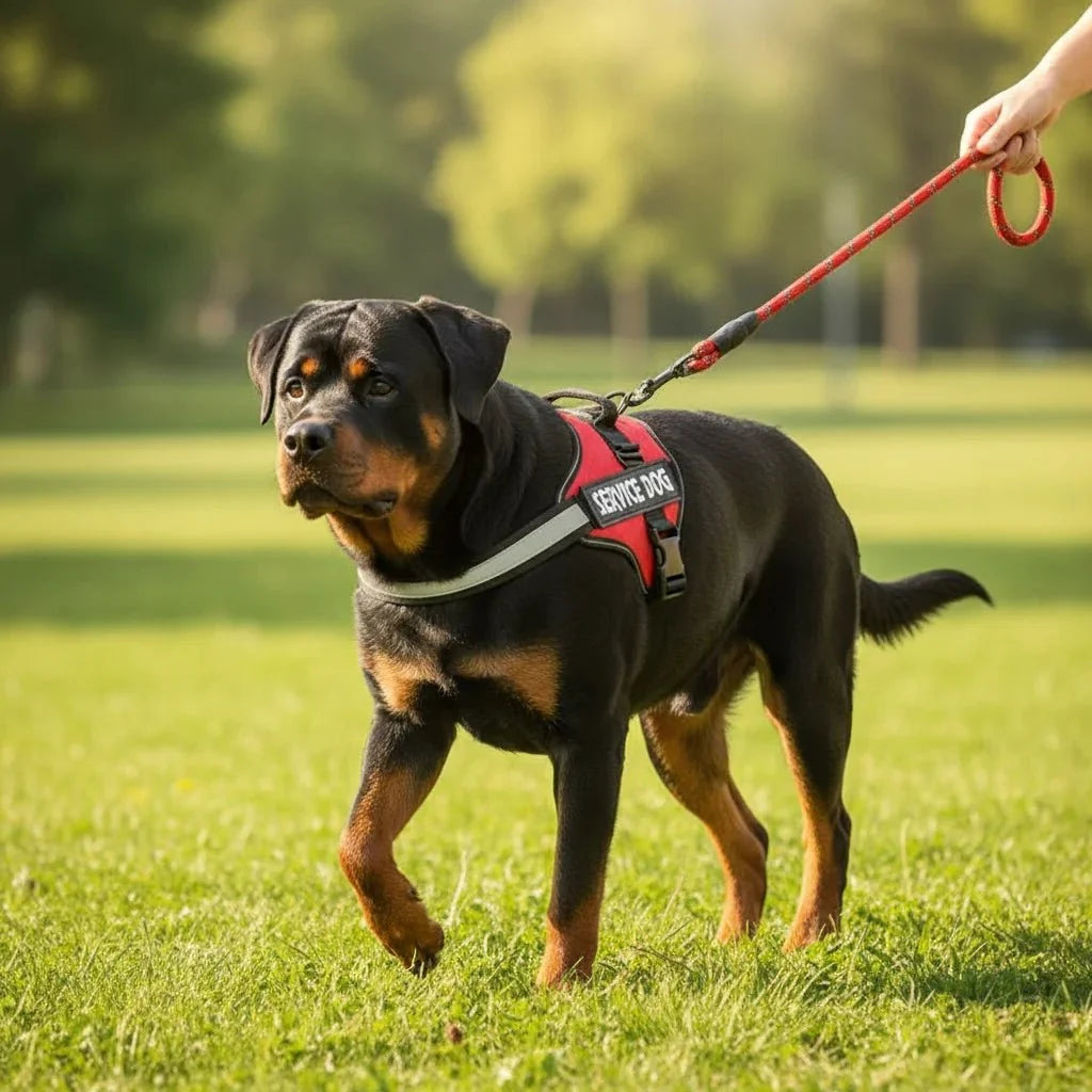 Reflective Adjustable Dog Harness – RoutePath™