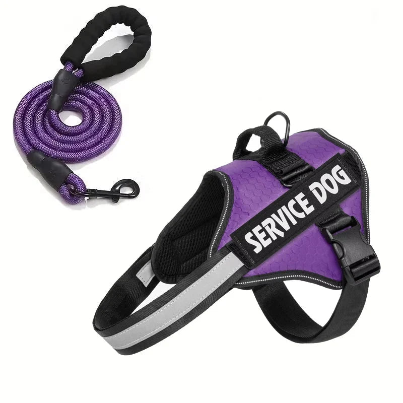 Reflective Adjustable Dog Harness – RoutePath™