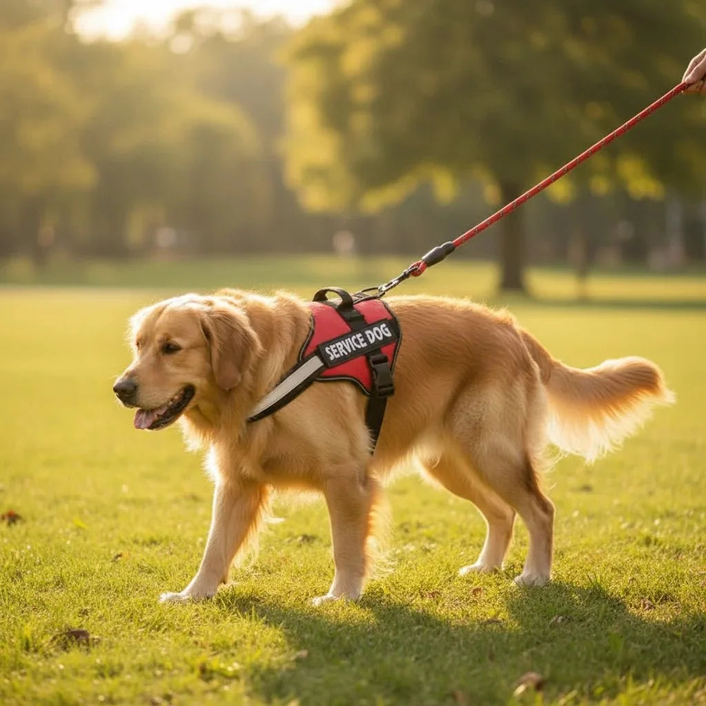 Reflective Adjustable Dog Harness – RoutePath™
