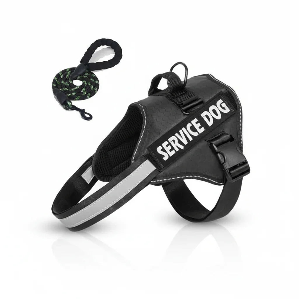 Reflective Adjustable Dog Harness – RoutePath™