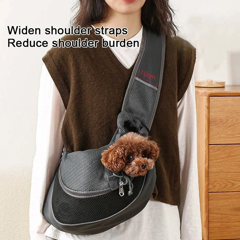 Pet Shoulder Carrier Bag for Dogs & Cats – TrekPort™