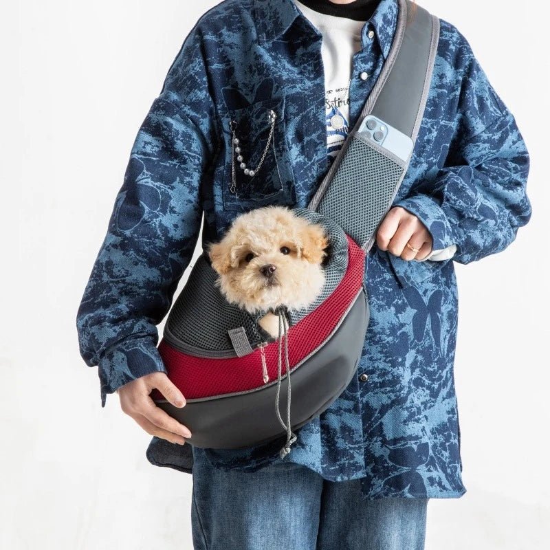 Pet Shoulder Carrier Bag for Dogs & Cats – TrekPort™