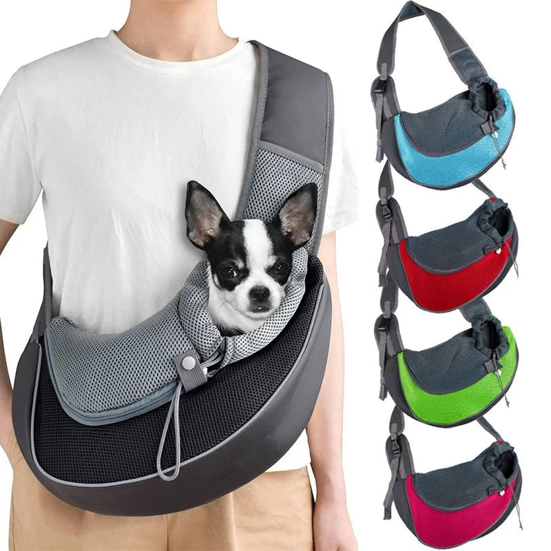 Pet Shoulder Carrier Bag for Dogs & Cats – TrekPort™