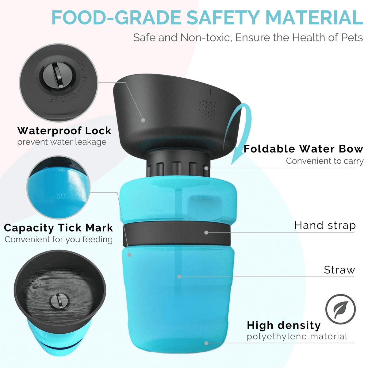 Portable Pet Water Bottle – FlowFlow™