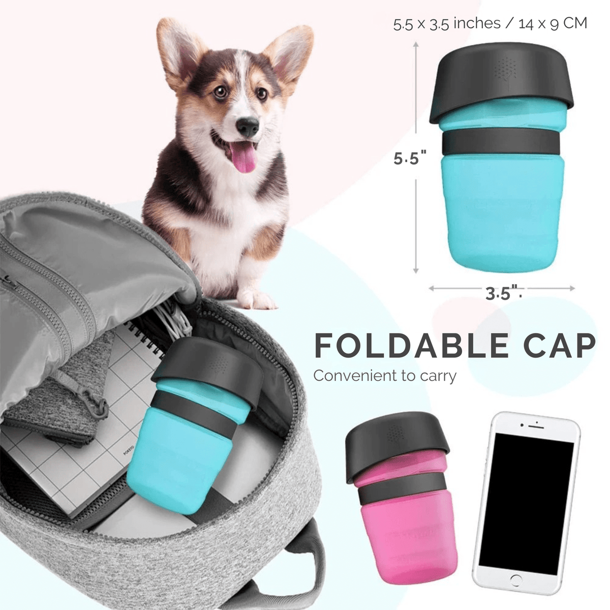 Portable Pet Water Bottle – FlowFlow™