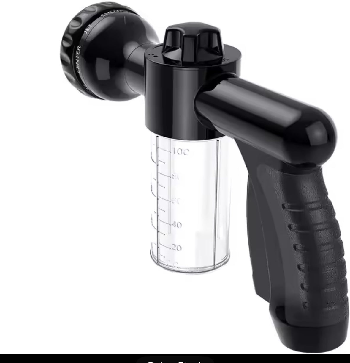 Hydro Hound handheld sprayer in black