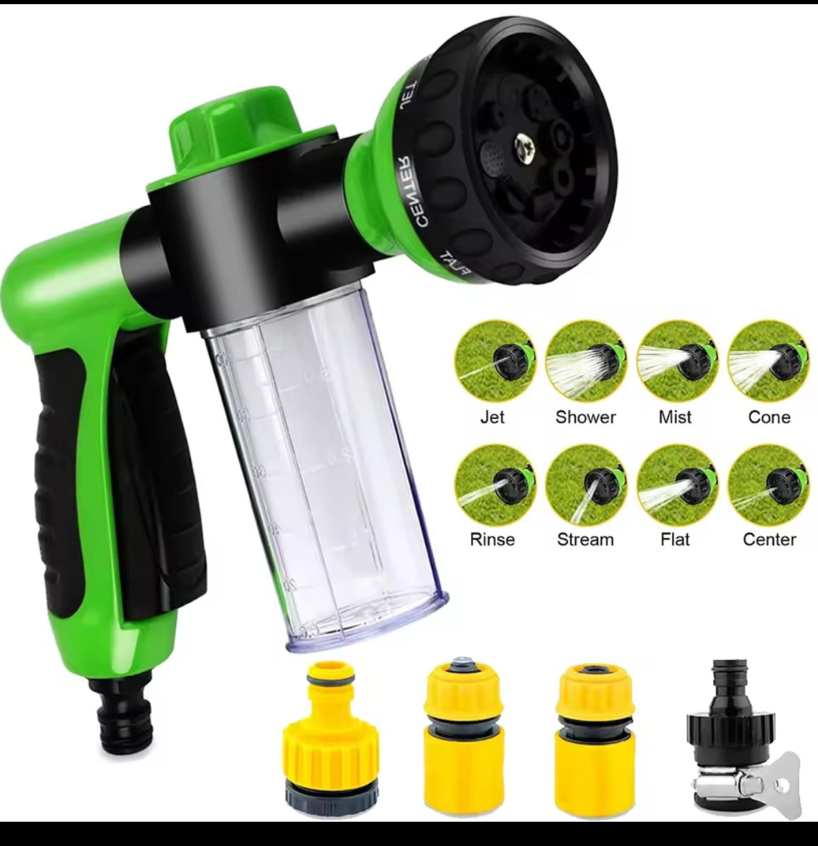 Tailented Hydro Hound 8-in-1 dog bath sprayer with soap dispenser