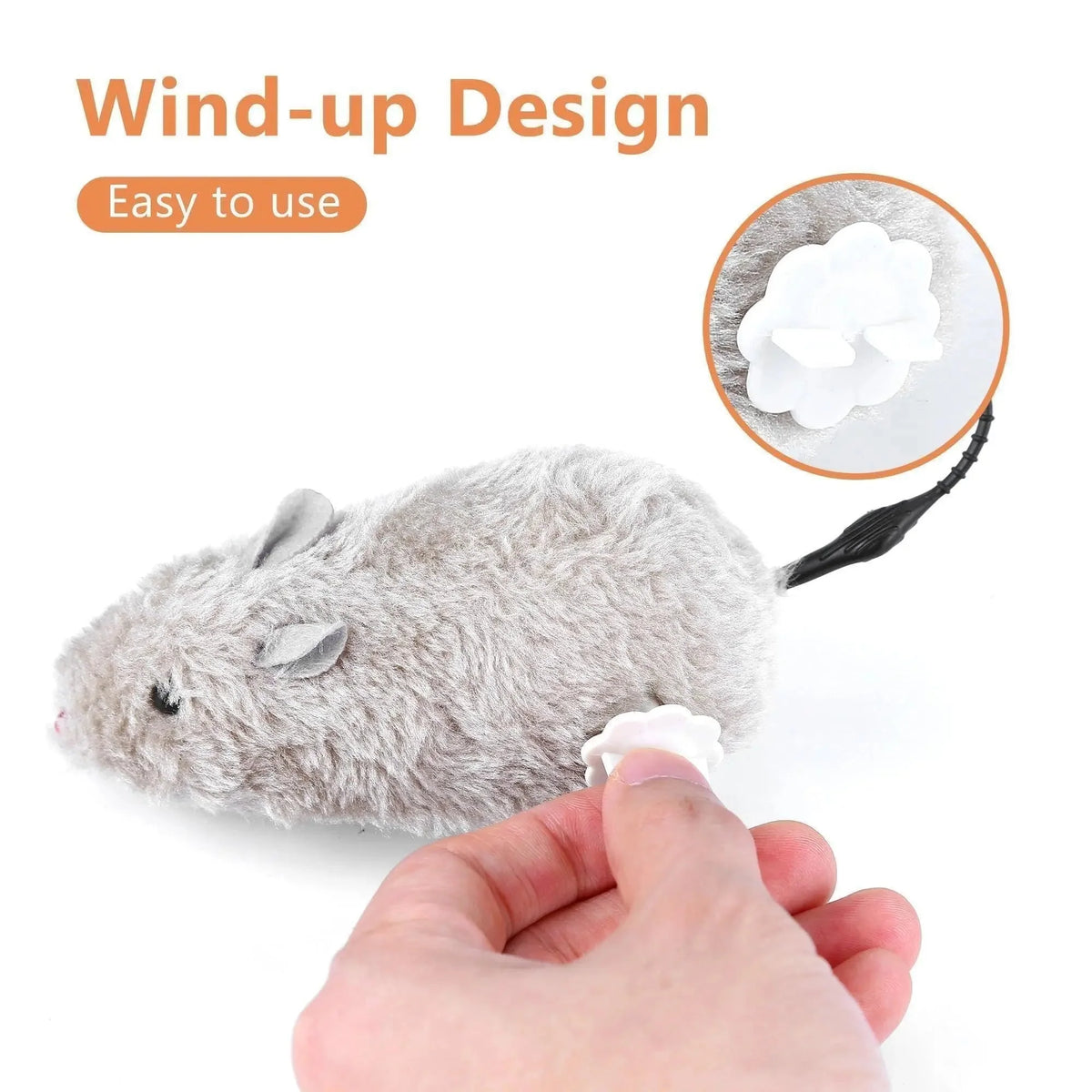 Self-Propelled Interactive Mouse Toy for Cats – PawEssentials™