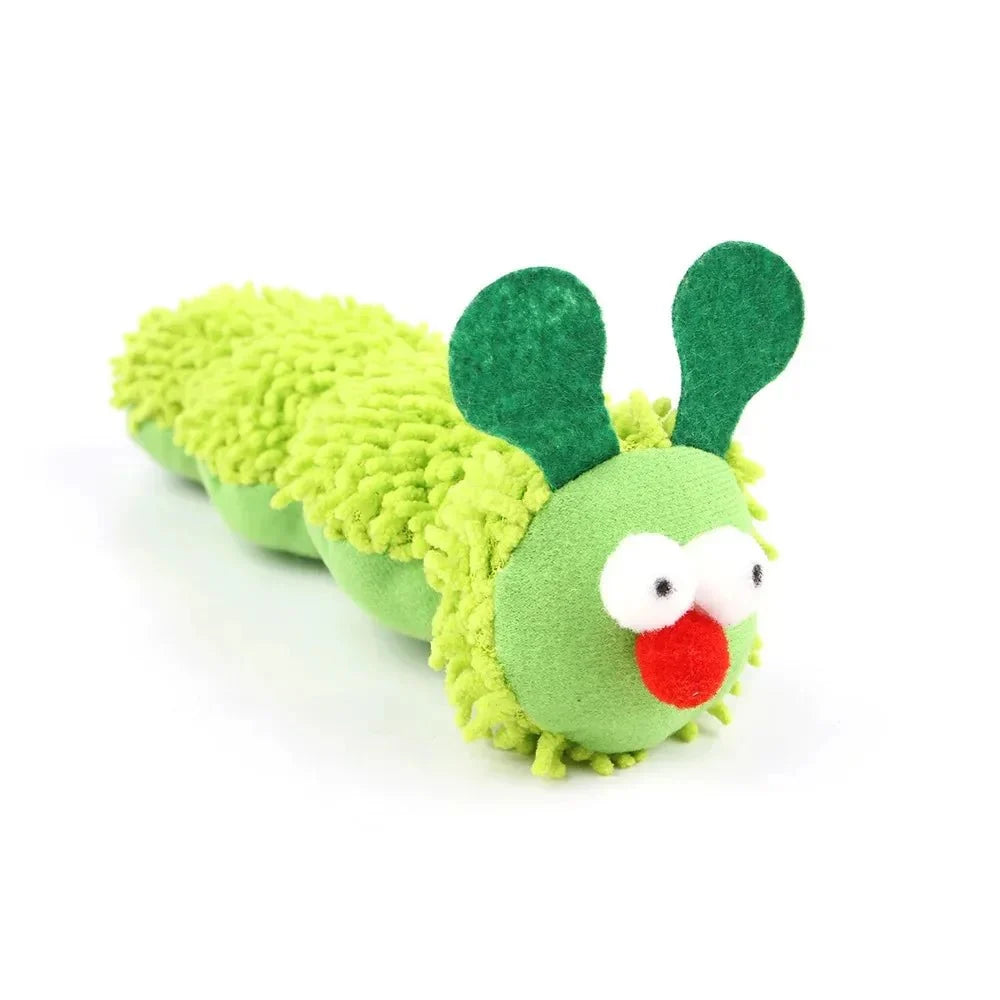 Interactive Cat Plush Toy with Catnip – ChaseGlow™