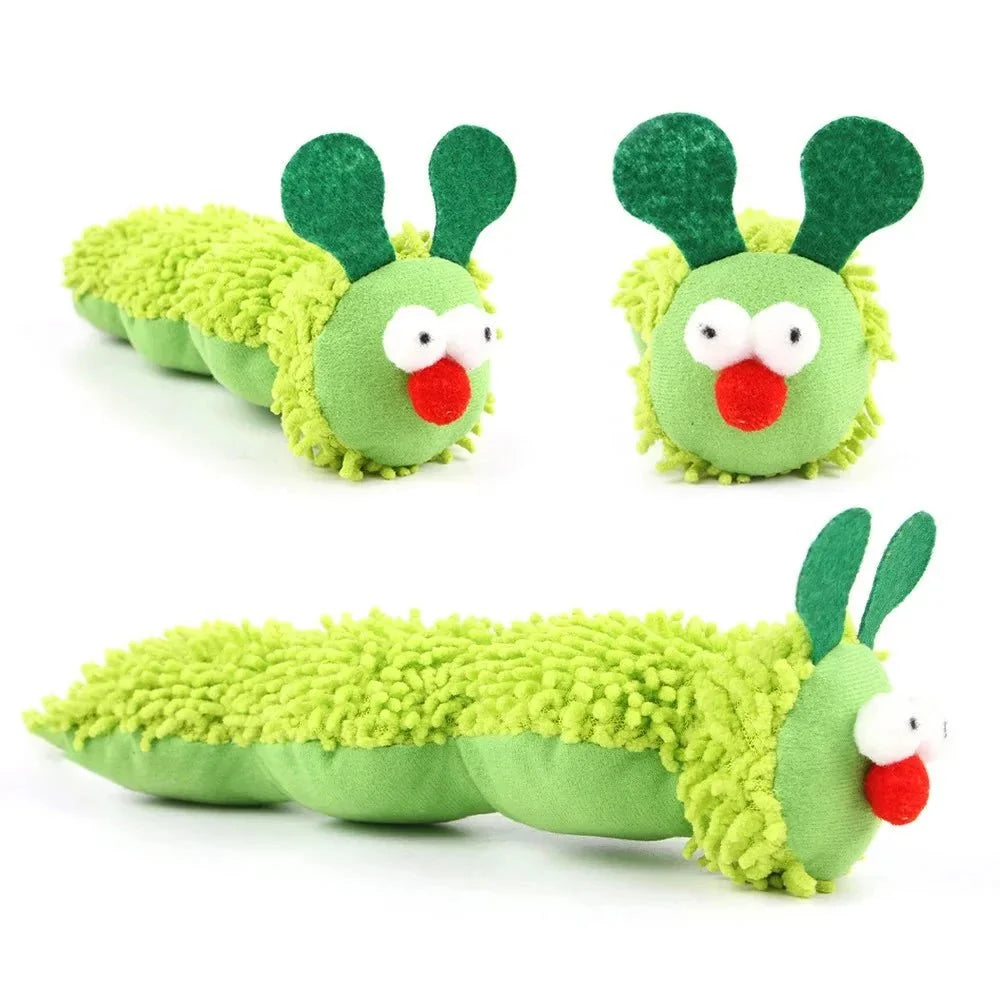 Interactive Cat Plush Toy with Catnip – ChaseGlow™