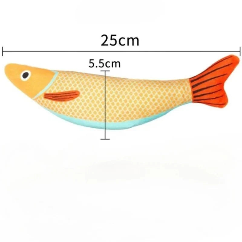 Interactive Catnip Fish Toy for Cats – TugHaven™