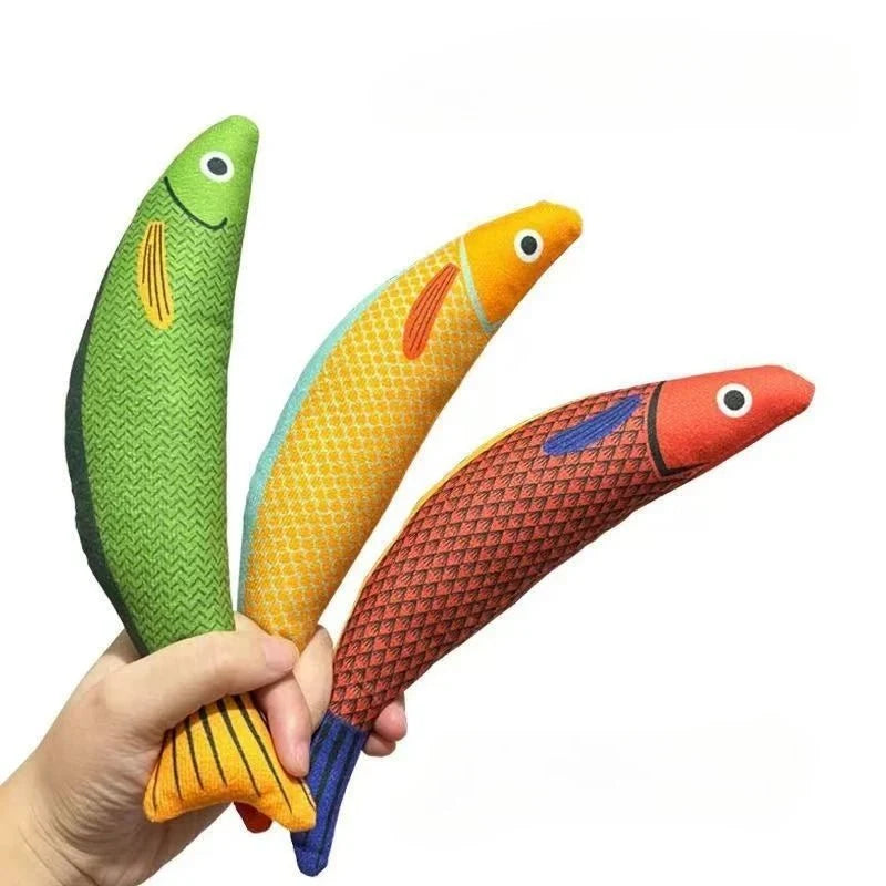 Interactive Catnip Fish Toy for Cats – TugHaven™
