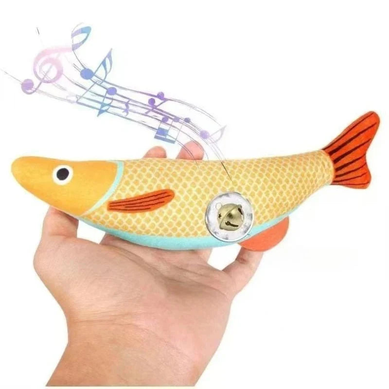 Interactive Catnip Fish Toy for Cats – TugHaven™