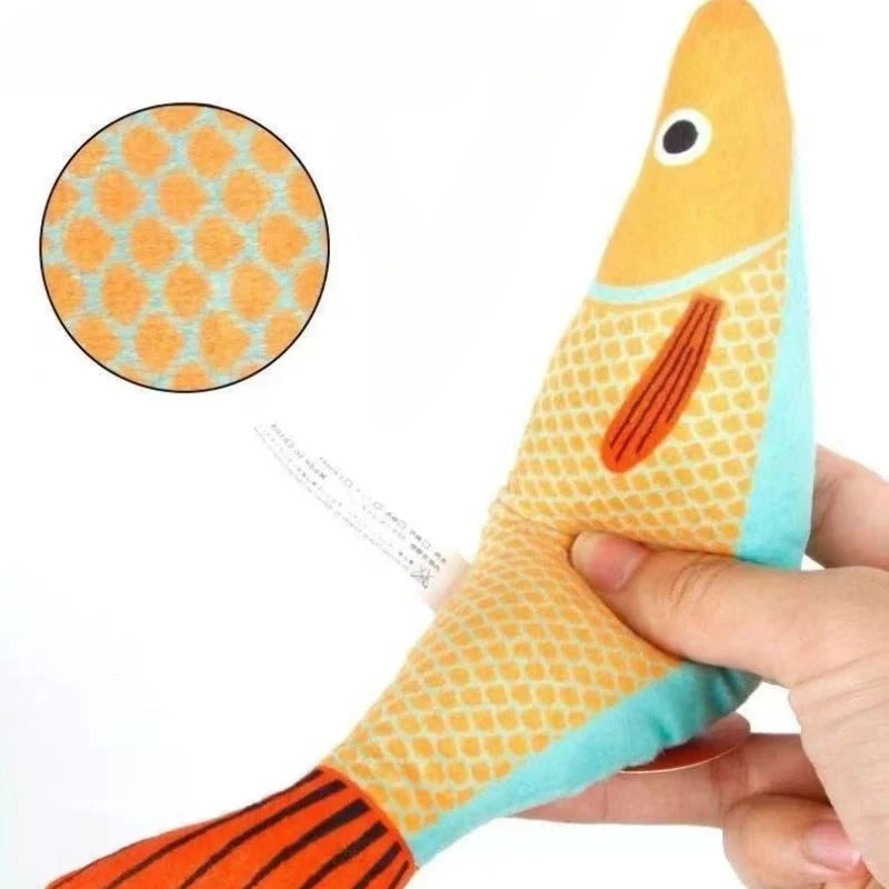 Interactive Catnip Fish Toy for Cats – TugHaven™