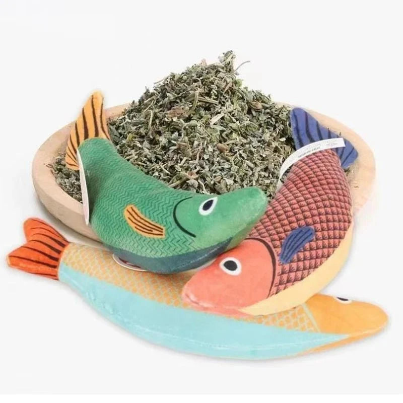 Interactive Catnip Fish Toy for Cats – TugHaven™