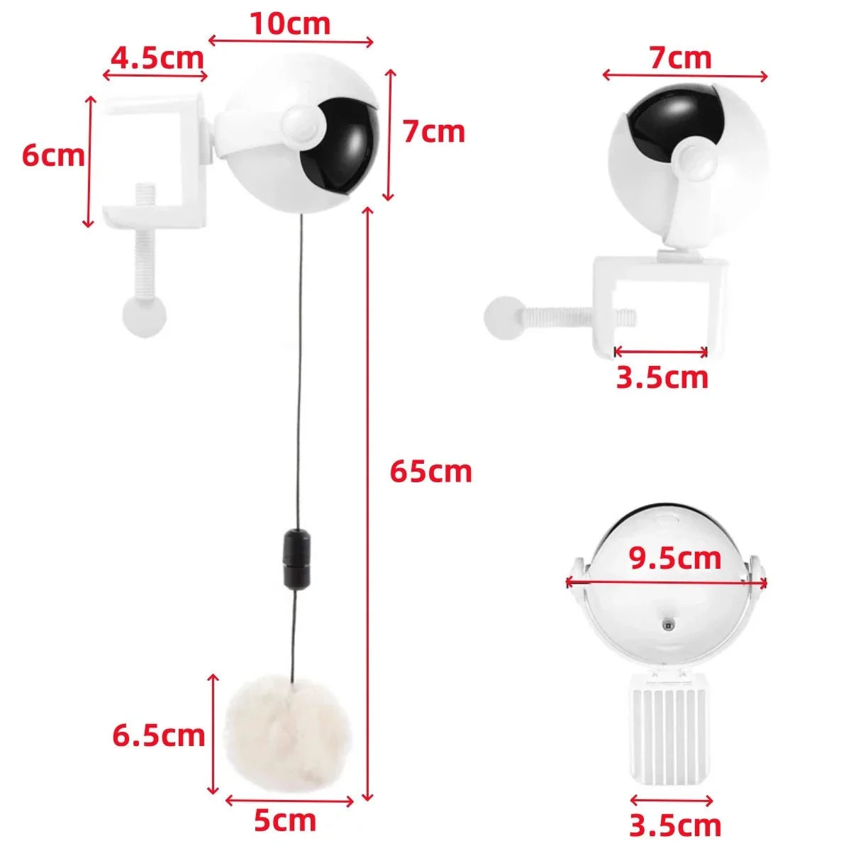 Automatic Interactive Ball Toy for Cats – PlayPort™