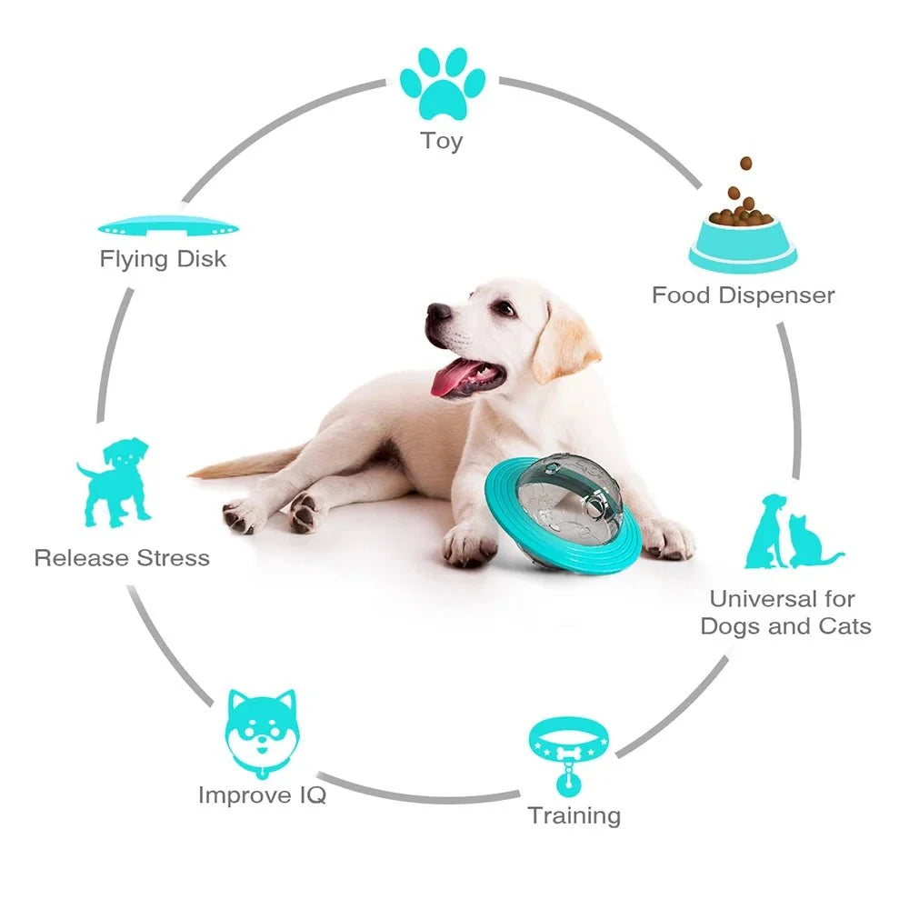 Interactive Treat Ball & Food Dispenser for Dogs – TreatBounce Pro™
