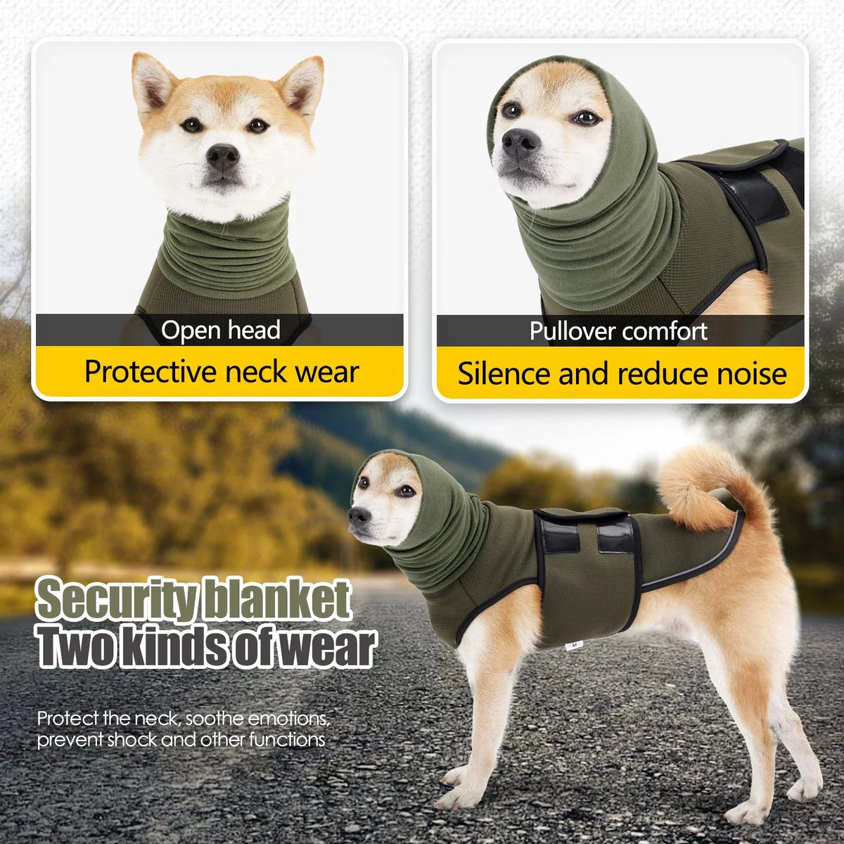 Calming Comfort Vest for Dogs & Cats – FrostNest™