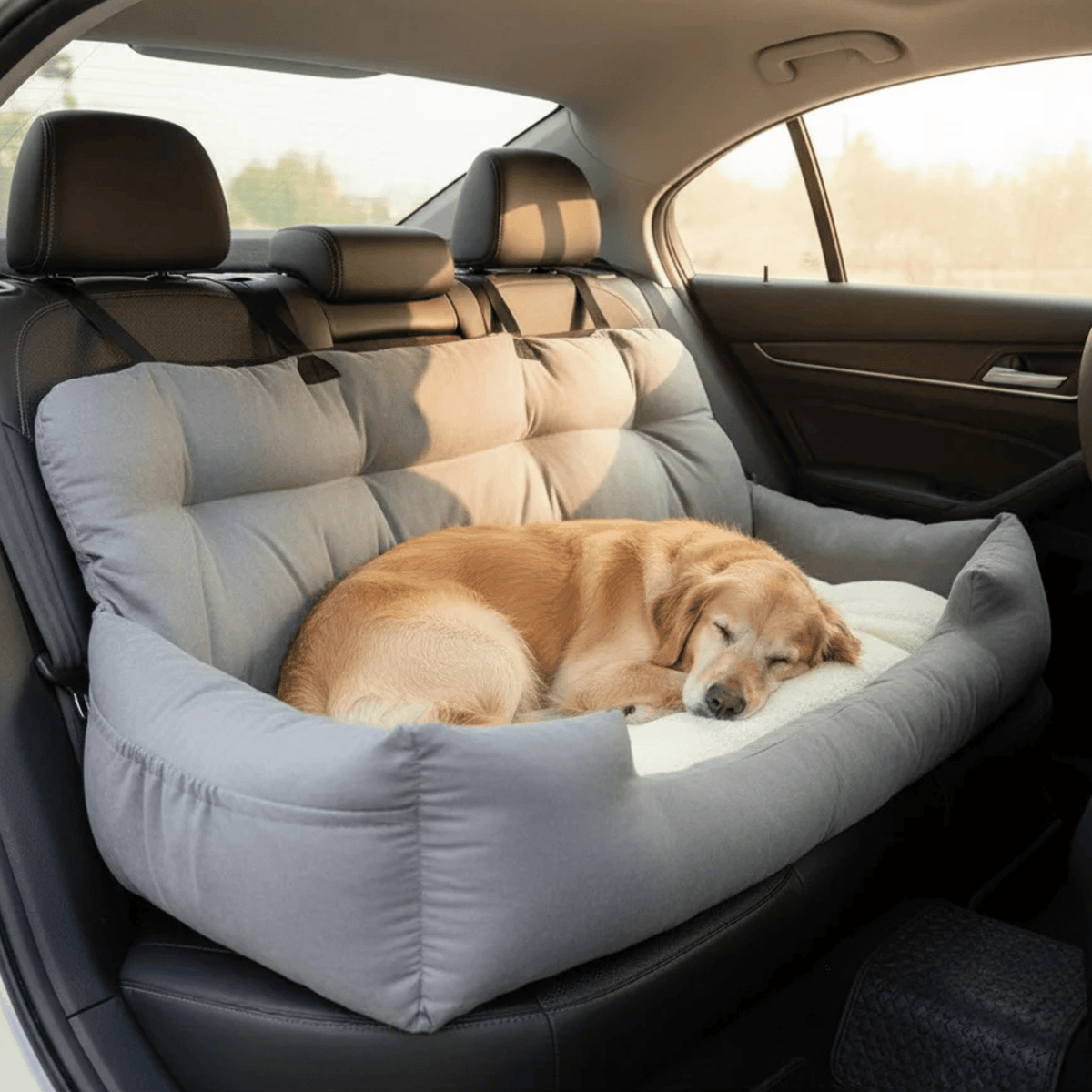 Pet Car Bed for Dogs & Cats – RoadSafeBalance™