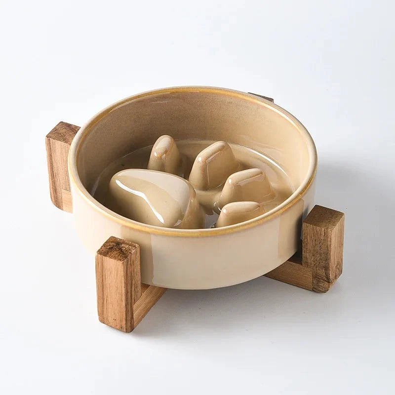 Slow-Feeding Pet Bowl for Dogs – TreatNest™