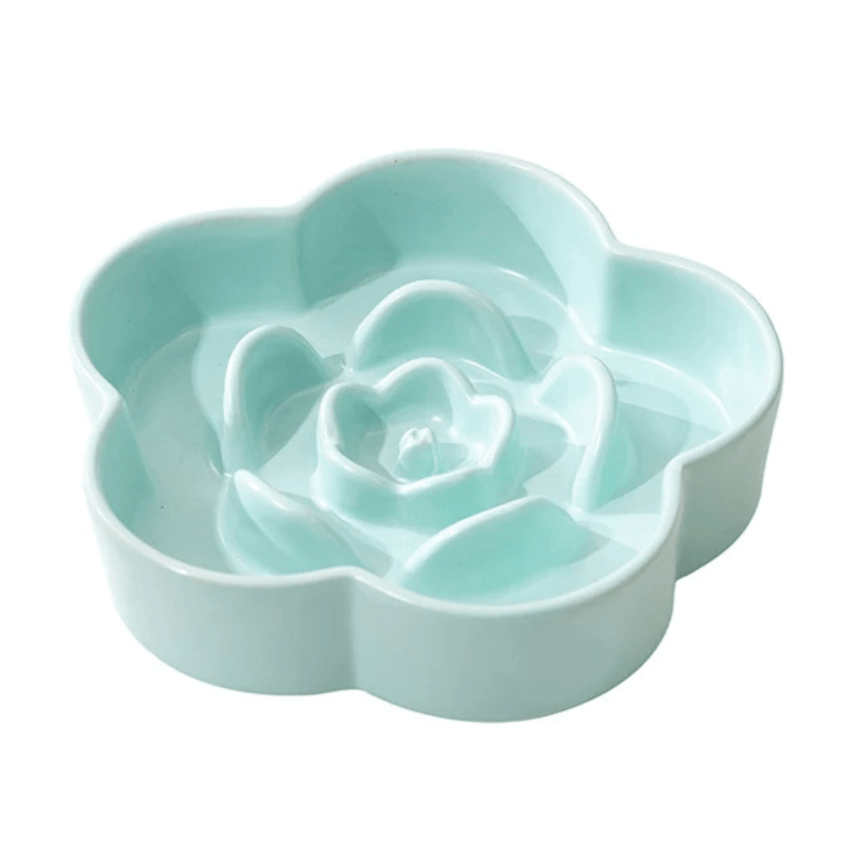 Ceramic Slow Feeder Bowl for Small Dogs – DineShield™