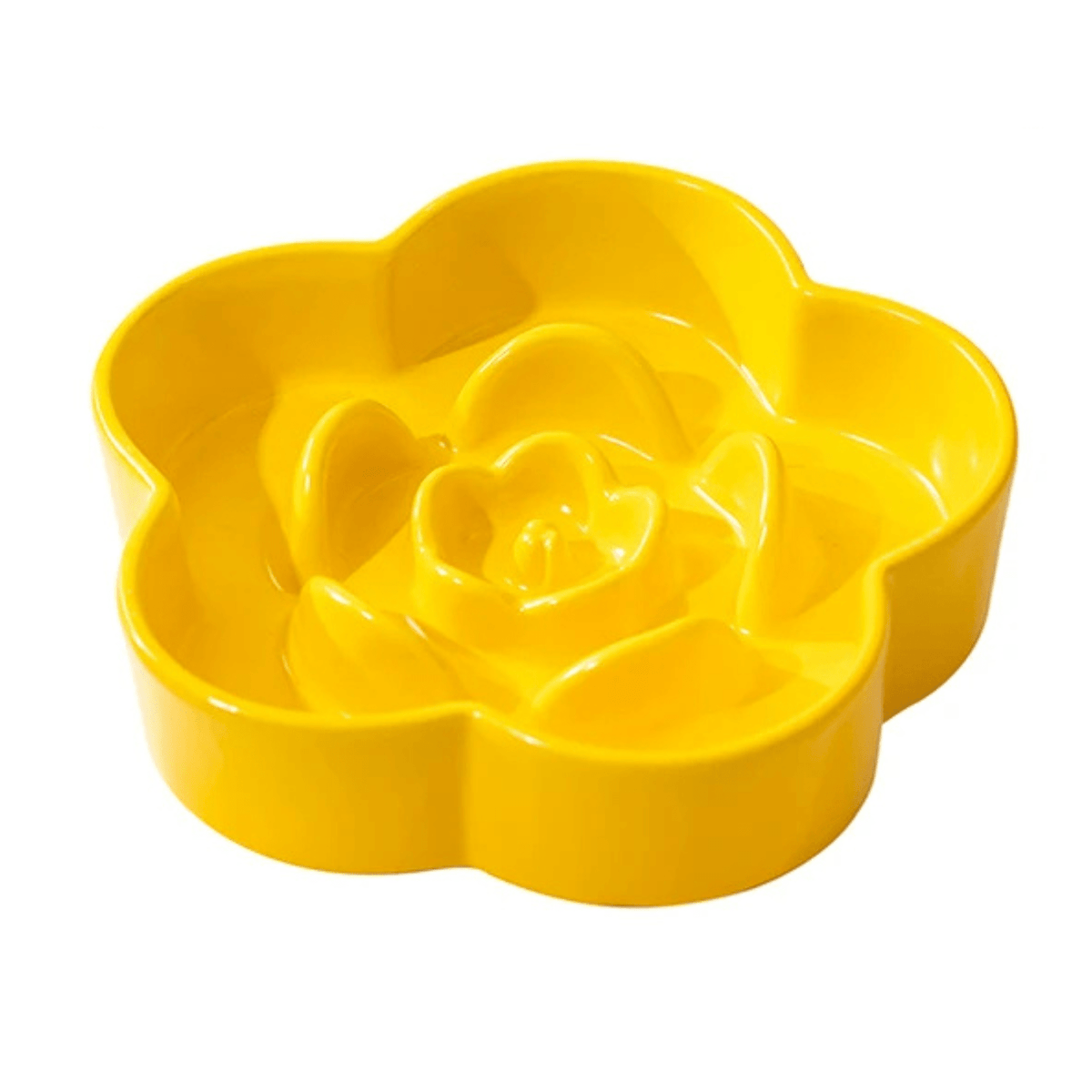 Ceramic Slow Feeder Bowl for Small Dogs – DineShield™