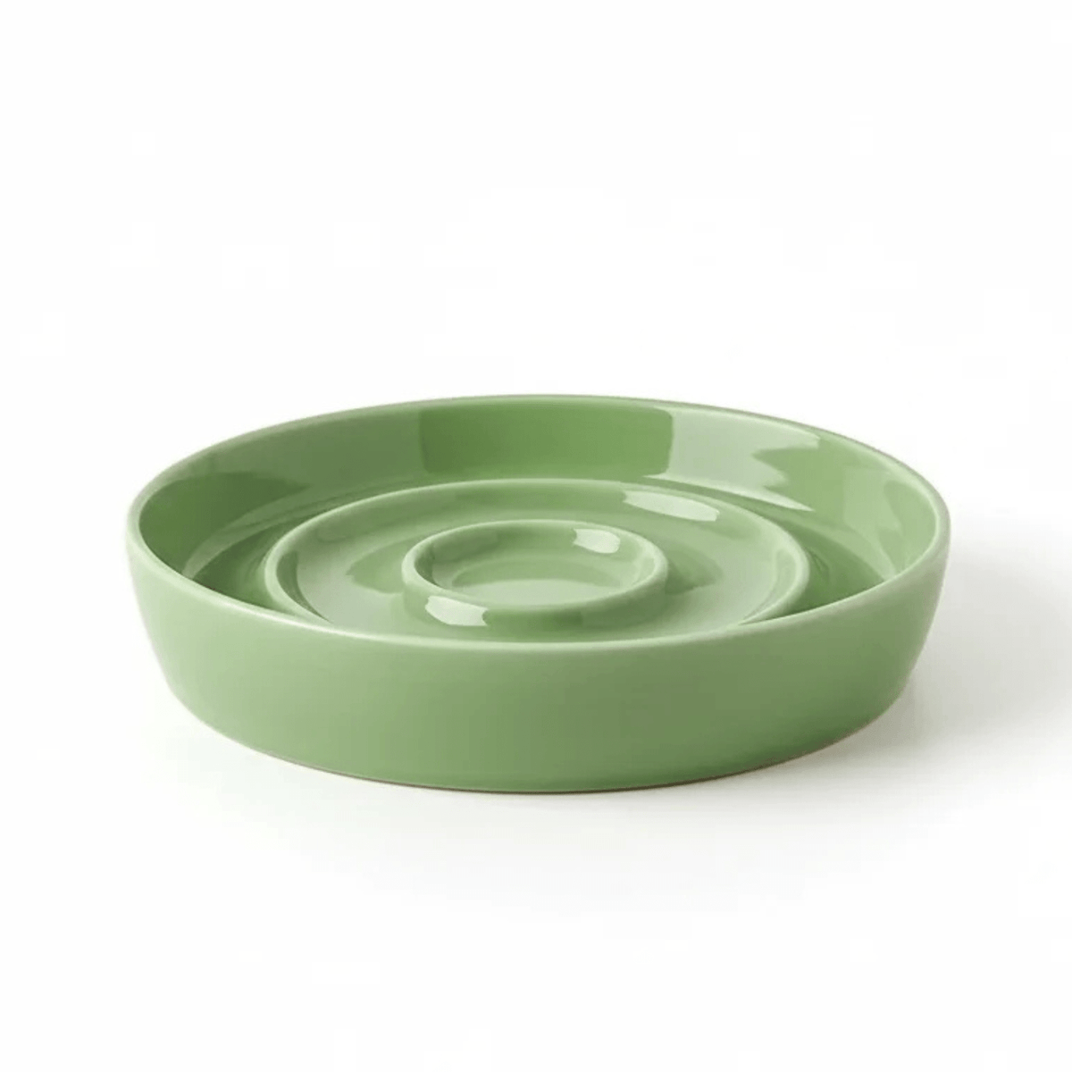 Slow-Feeding Ceramic Pet Bowl for Dogs & Cats – FeedPort™