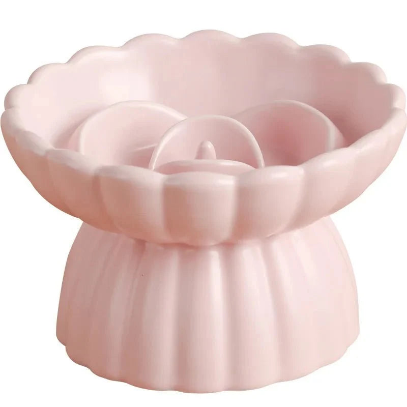 Ceramic Slow Feeder Bowl for Dogs & Cats – FeedWorks™