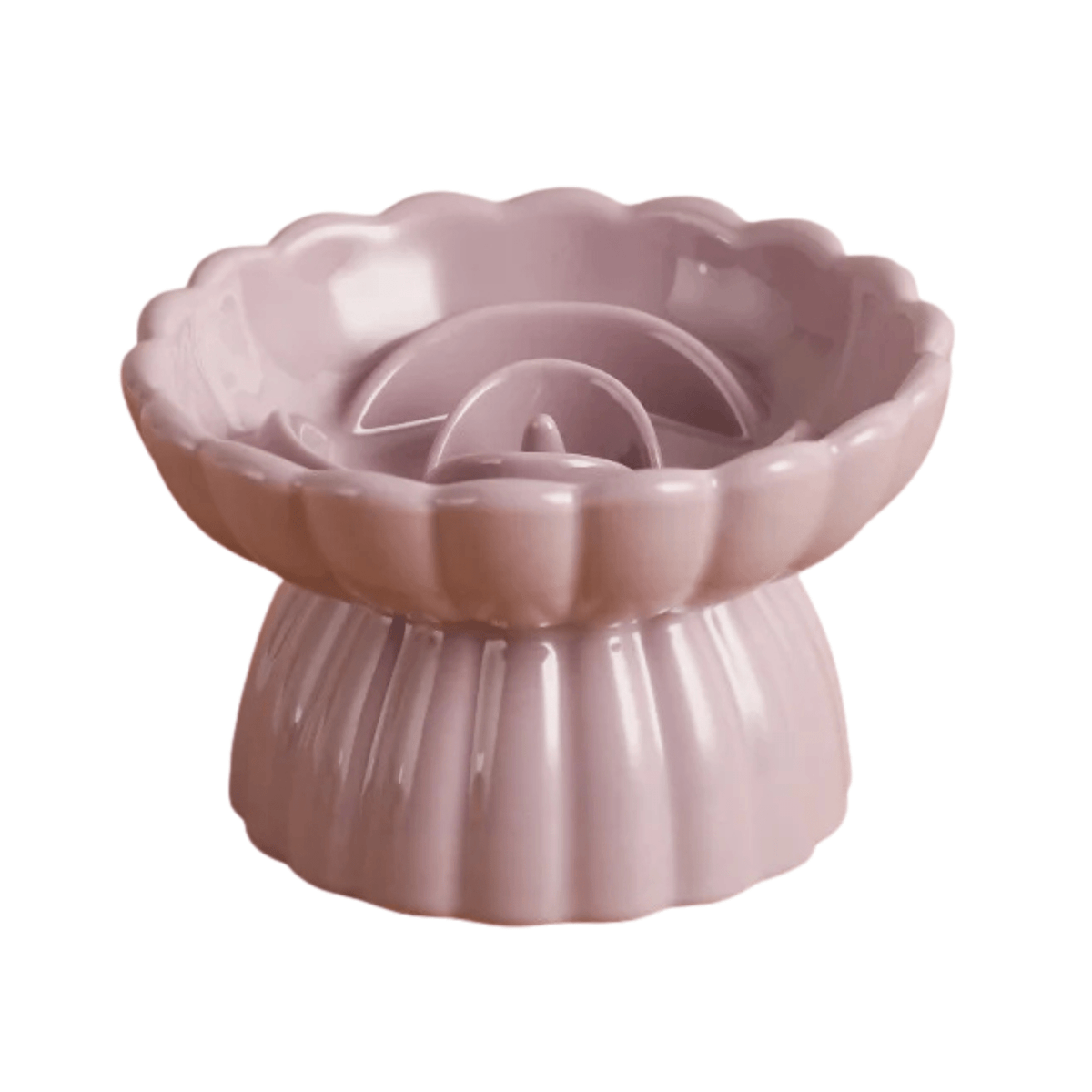 Ceramic Slow Feeder Bowl for Dogs & Cats – FeedWorks™