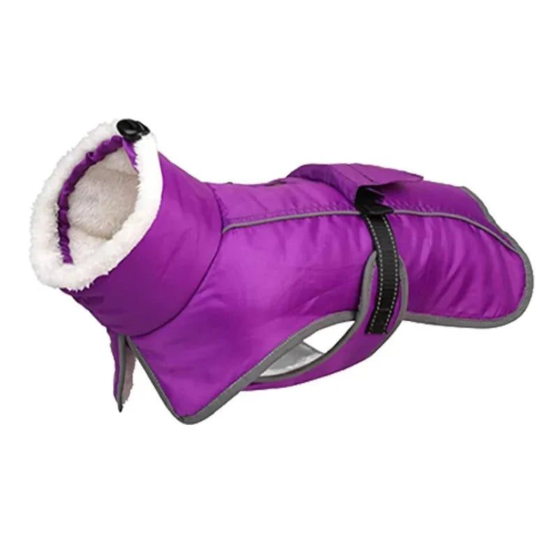 Warm Reflective Dog Winter Coat – FrostView™