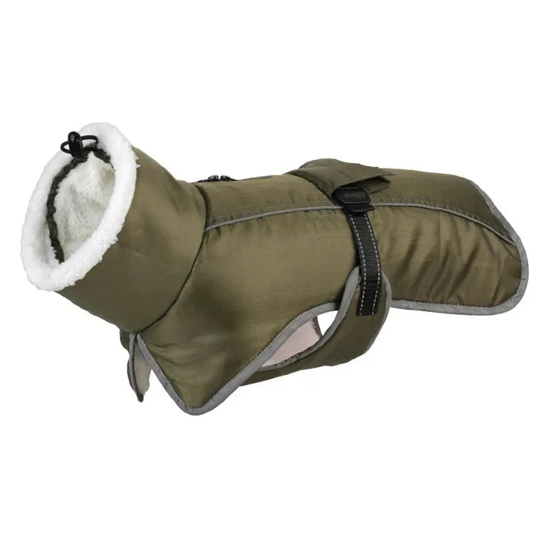 Warm Reflective Dog Winter Coat – FrostView™