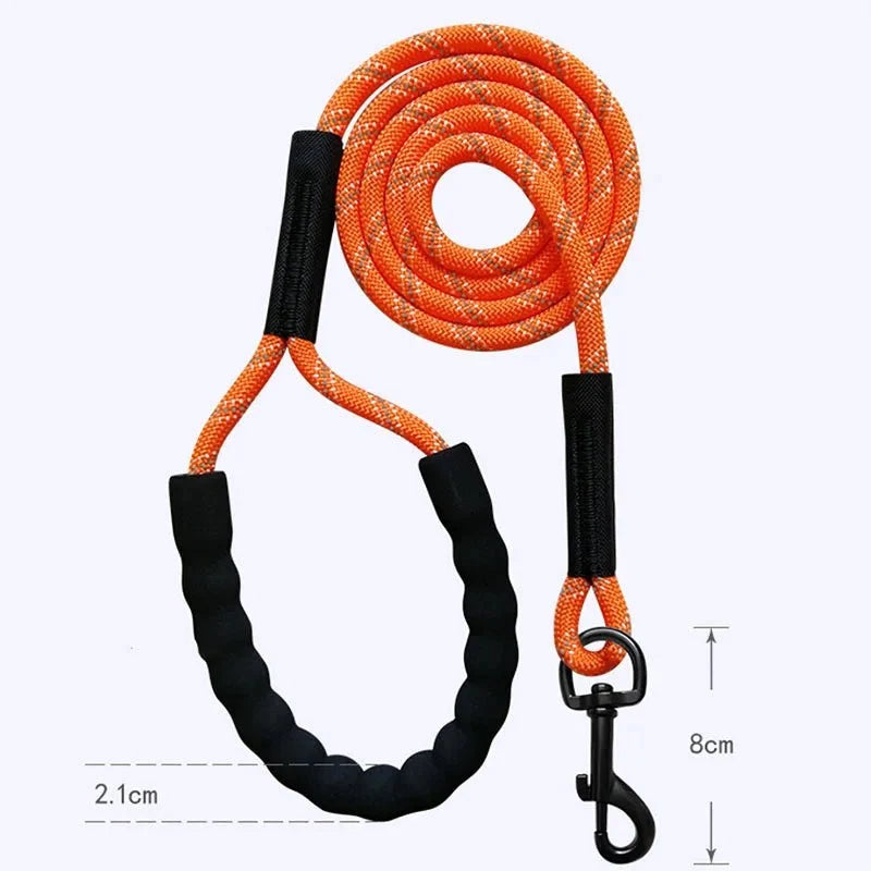 Reflective Long Dog Training Leash – SecureGo™
