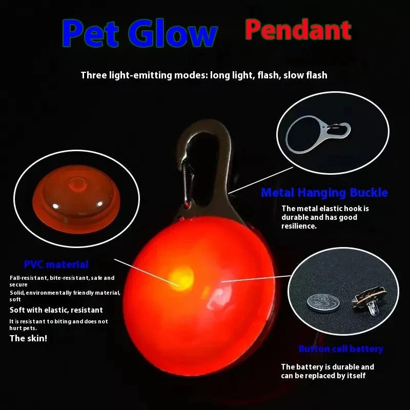 LED Pet Collar Light for Dogs & Cats – LeadMate™