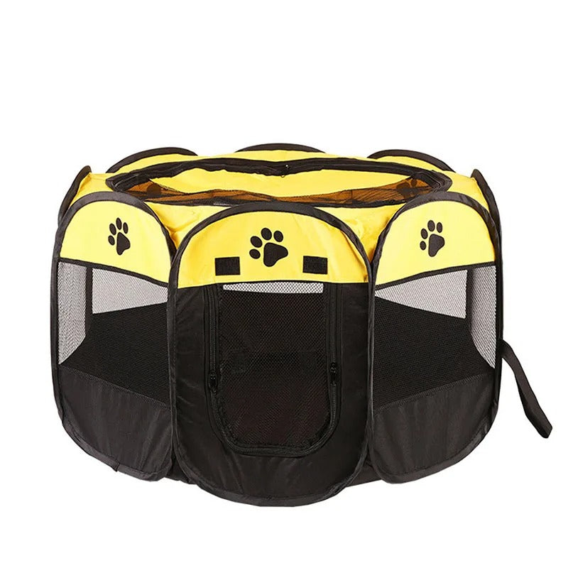 Tailented SafeLiving™ – Foldable Pet Playpen for Dogs