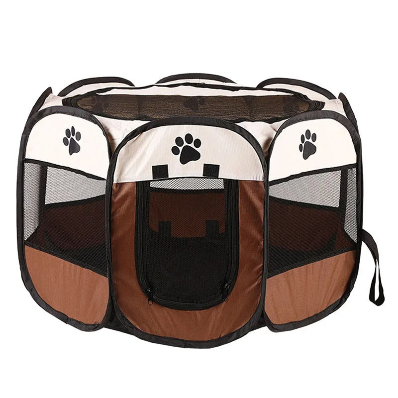Tailented SafeLiving™ – Foldable Pet Playpen for Dogs