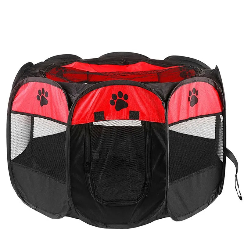 Tailented SafeLiving™ – Foldable Pet Playpen for Dogs