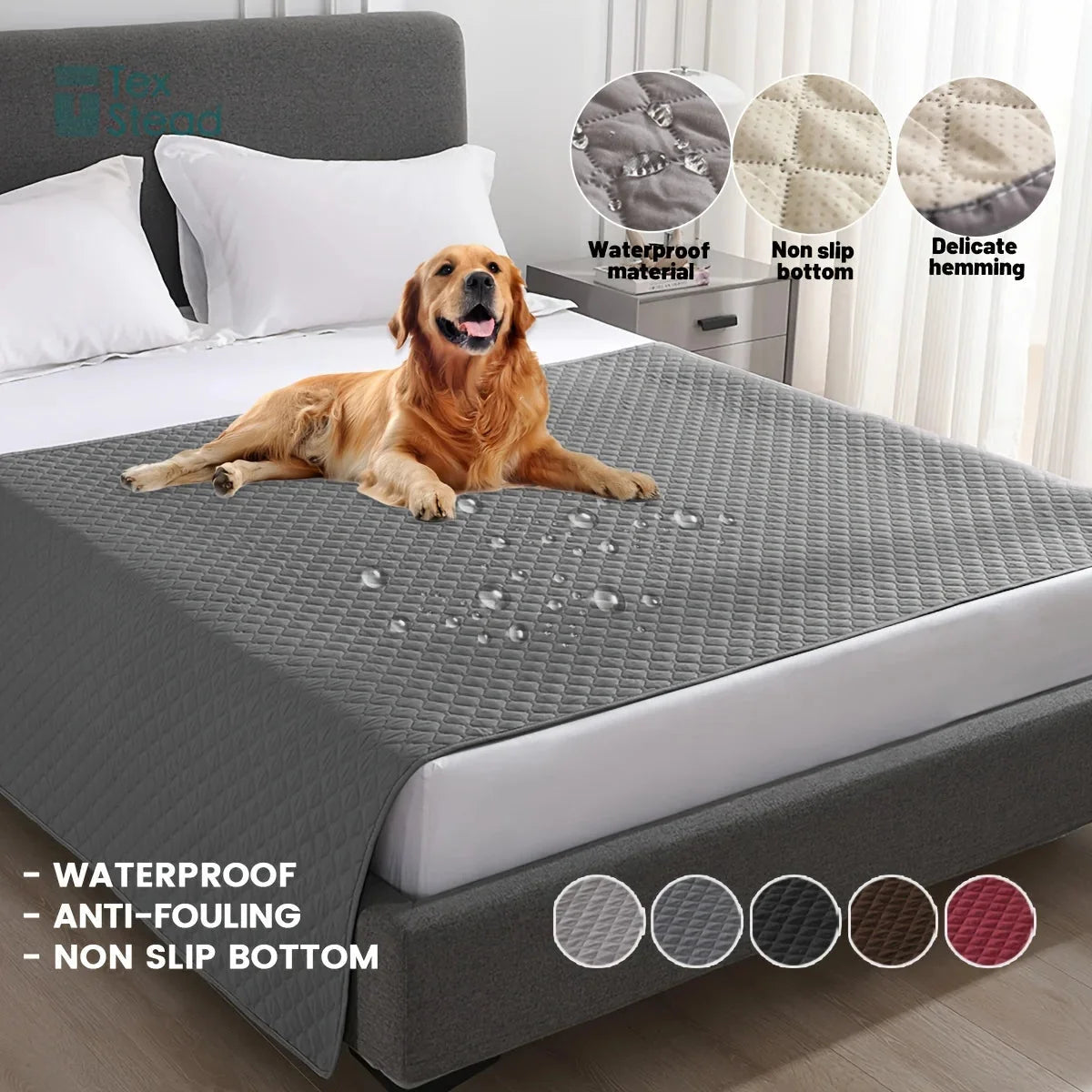 Waterproof Non-Slip Pet Blanket & Furniture Protector – ReadyPath™