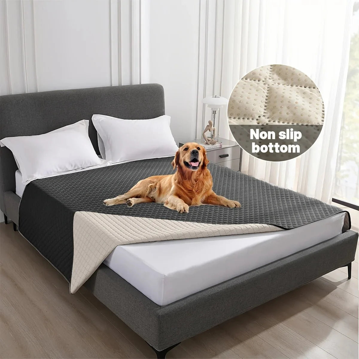 Waterproof Non-Slip Pet Blanket & Furniture Protector – ReadyPath™