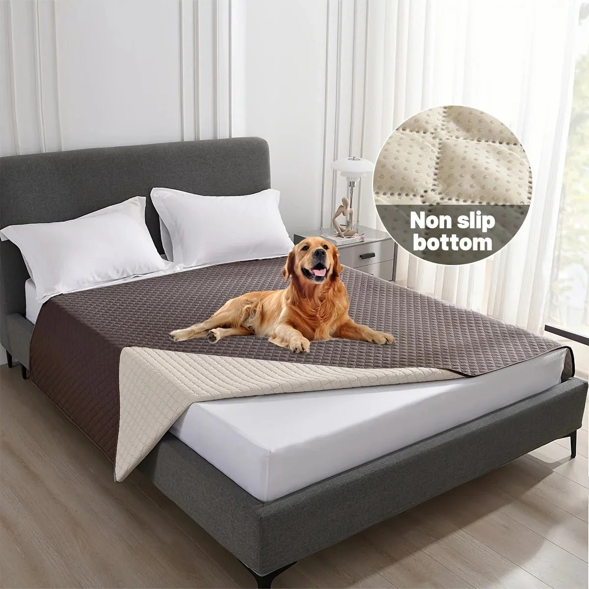 Waterproof Non-Slip Pet Blanket & Furniture Protector – ReadyPath™