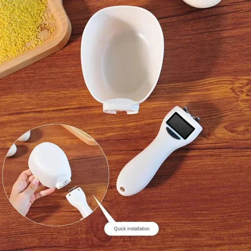 Digital Pet Food Scoop with Weighing Scale – CarePure™
