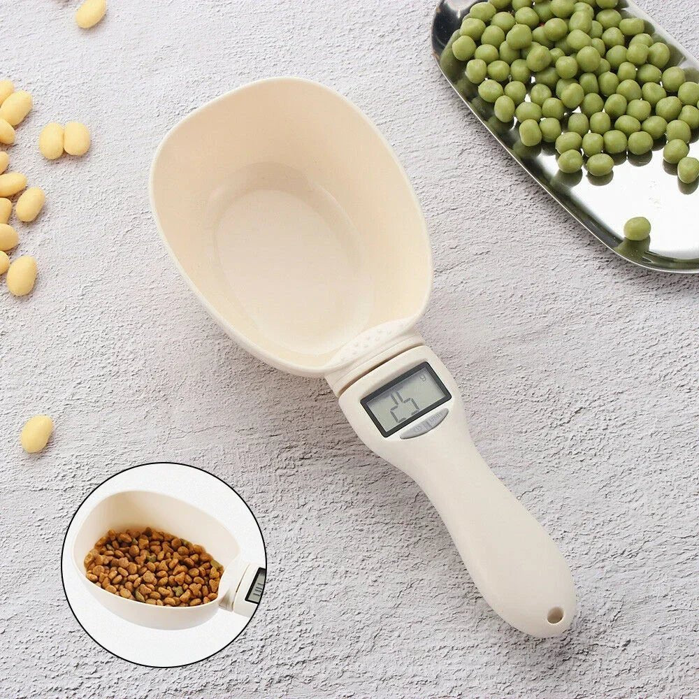 Digital Pet Food Scoop with Weighing Scale – CarePure™