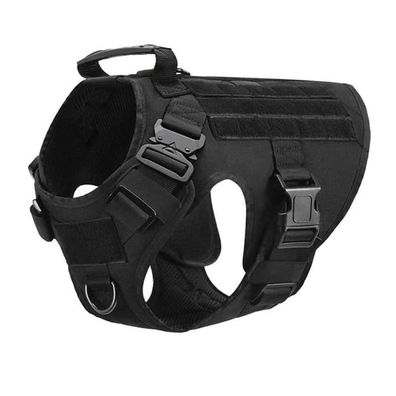 Tactical Adjustable Dog Harness with Handle – SecureSphere™