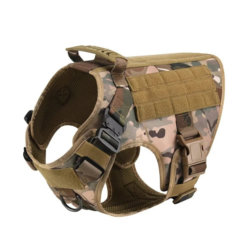 Tactical Adjustable Dog Harness with Handle – SecureSphere™