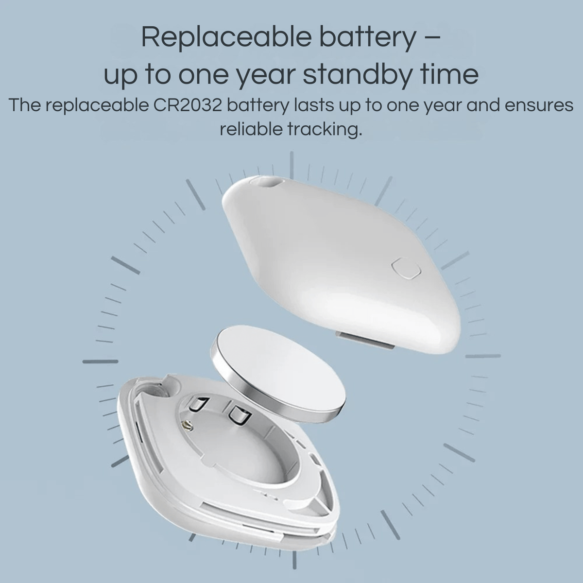 Mini GPS Bluetooth Pet Tracker for iOS – TrailCare™