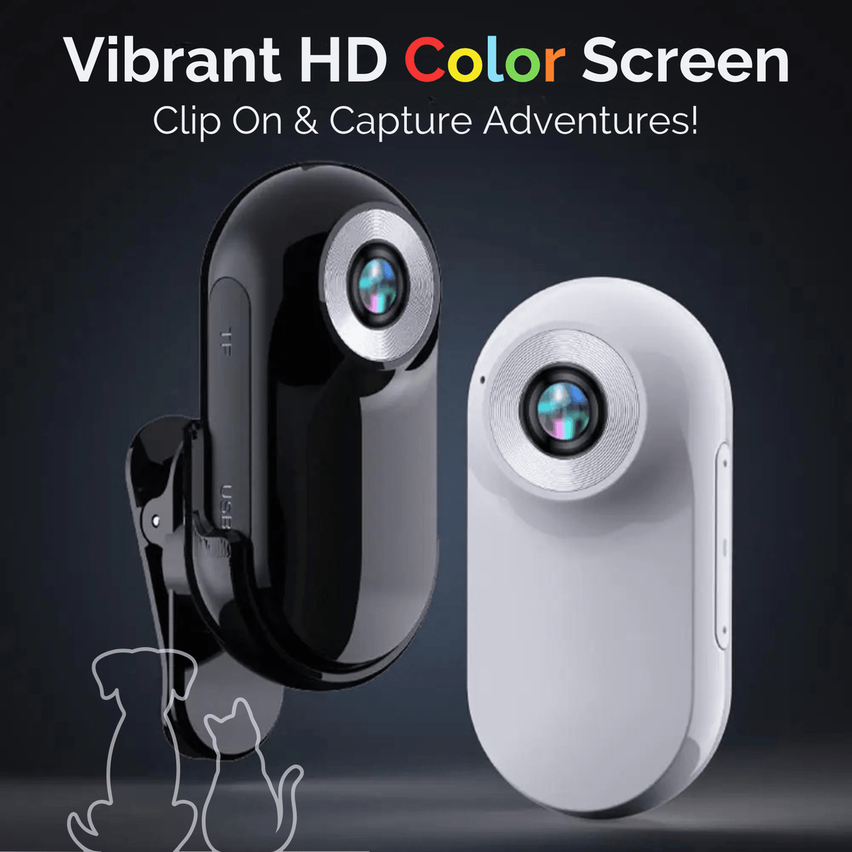 Tailented VisionWise™ – Pet Camera for Home Pet Monitoring