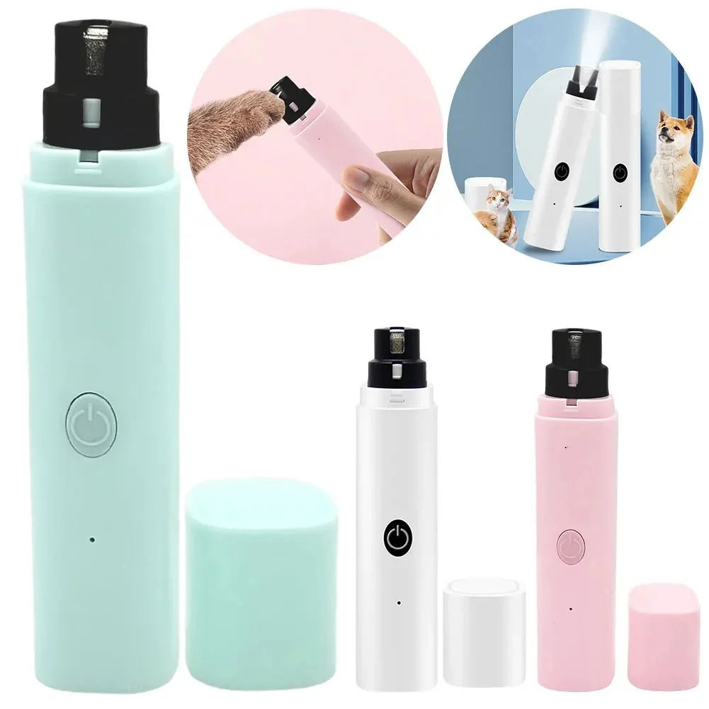 Rechargeable Electric Pet Nail Grinder – PolishFit™