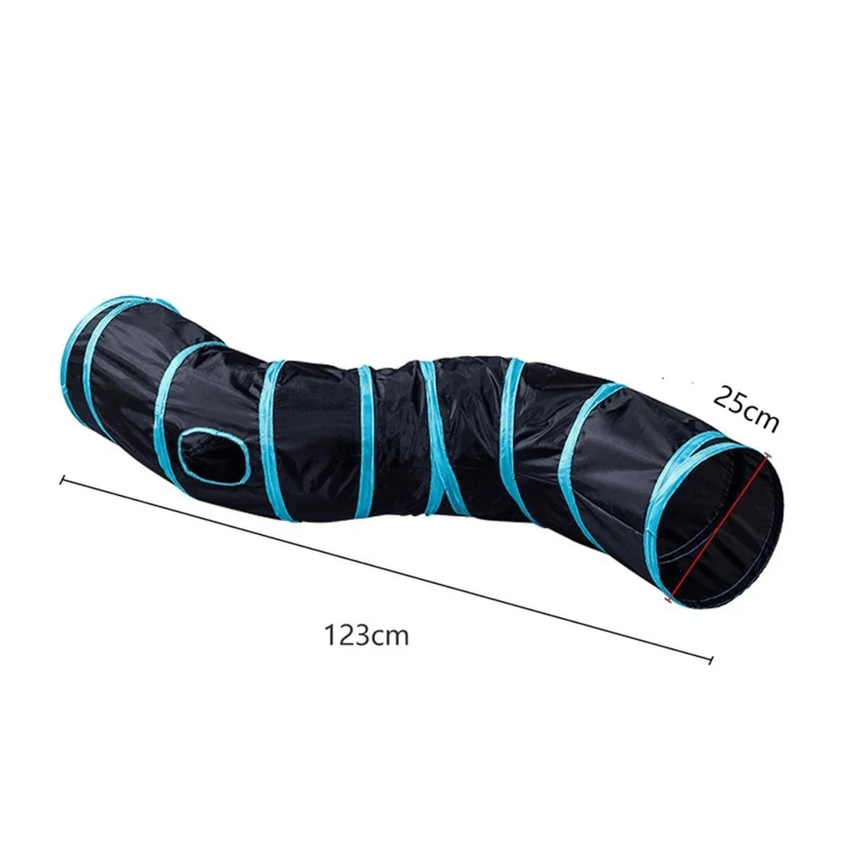 Foldable Cat Tunnel with Crinkle Sound – ComfortPeak™